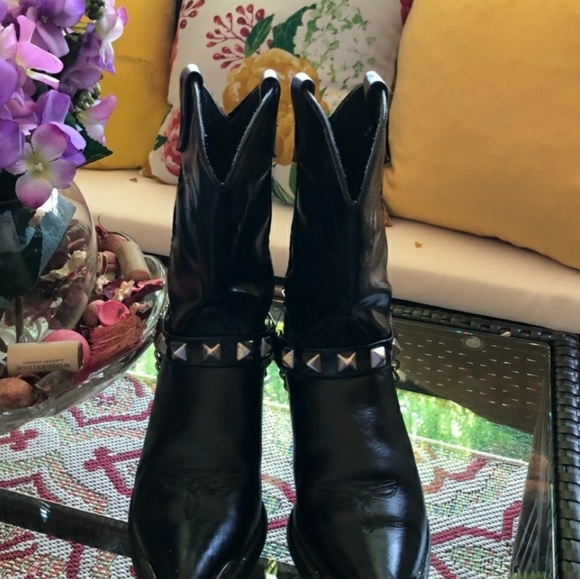 Capezio Studded Bling Embroidered Western …